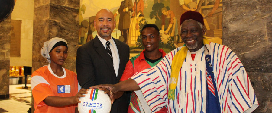 BP Diaz Hosts African Soccer Awards Event