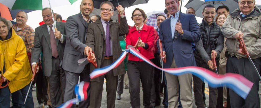 Borough President Diaz Celebrates Opening Of New City Island Bridge In Bronx