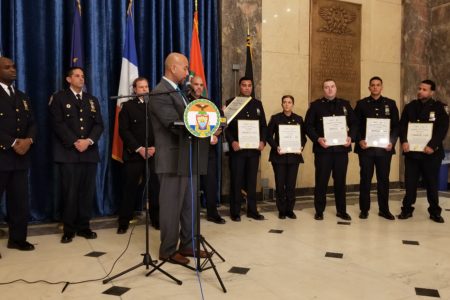 BP Diaz Honors Hero Police Officers