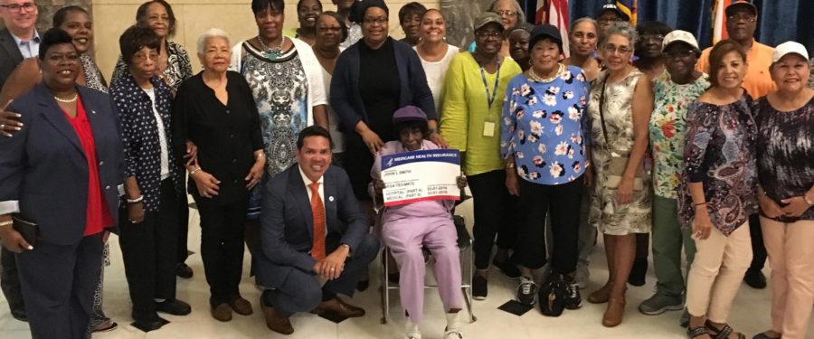Deputy Borough President Scott-Mcfadden Joins Seniors For “Medicare Card Kick Off” Event