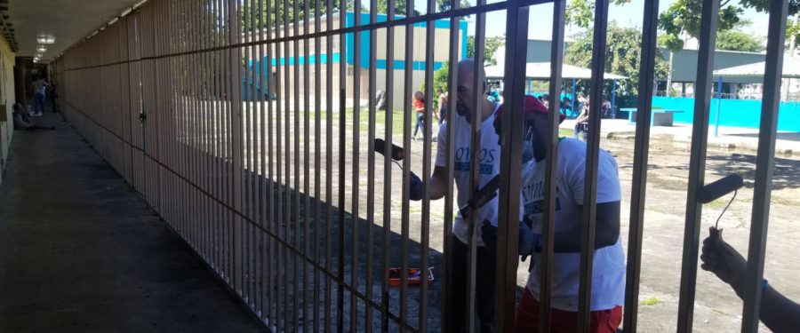 BP Diaz Participates In Somos “Day Of Service” Event