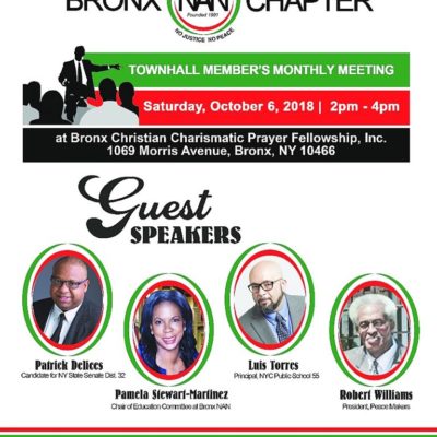Bronx NAN Chapter Town Hall Meeting