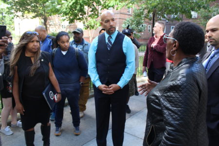 BP Diaz & HUD Administrator Patton Visit NYCHA’s Patterson Houses