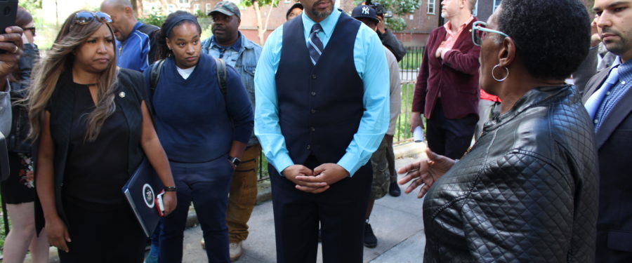 BP Diaz & HUD Administrator Patton Visit NYCHA’s Patterson Houses