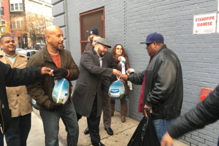 BP Diaz Delivers Thousands Of Thanksgiving Meals To Bronxites In Need