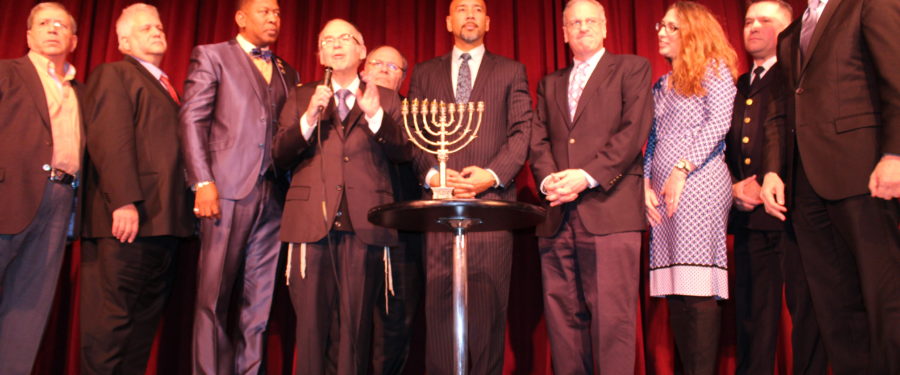 BP Diaz Hosts Annual Chanukah Celebration & Menorah Lighting