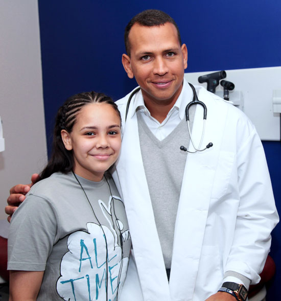 Alex Rodriguez Dedicates A New Pediatric Outpatient Center