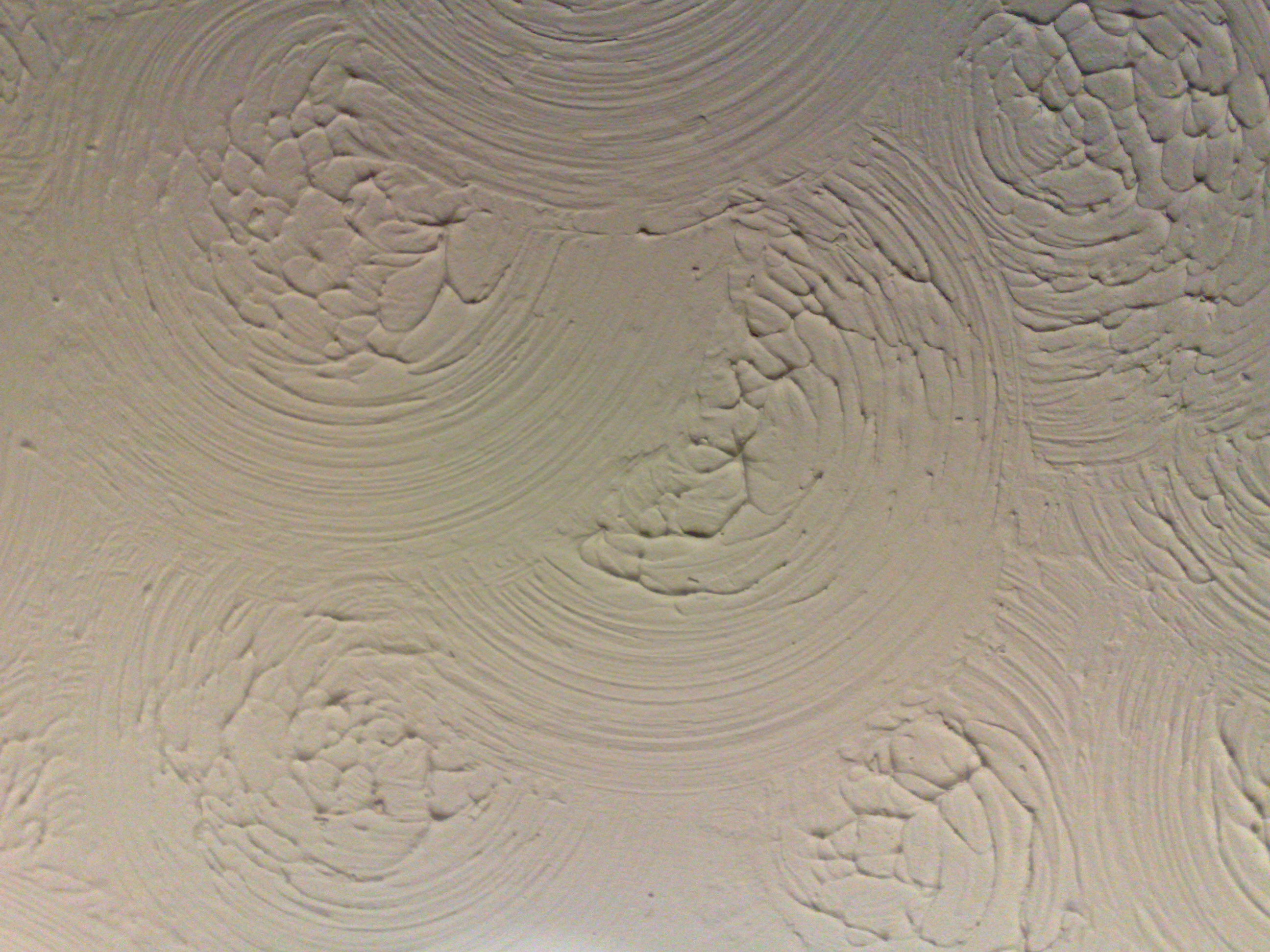 Asbestos ceiling.