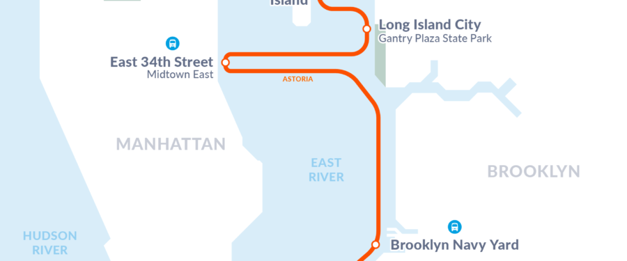 Celebrating The Start Of NYC Ferry Service At The Brooklyn Navy Yard