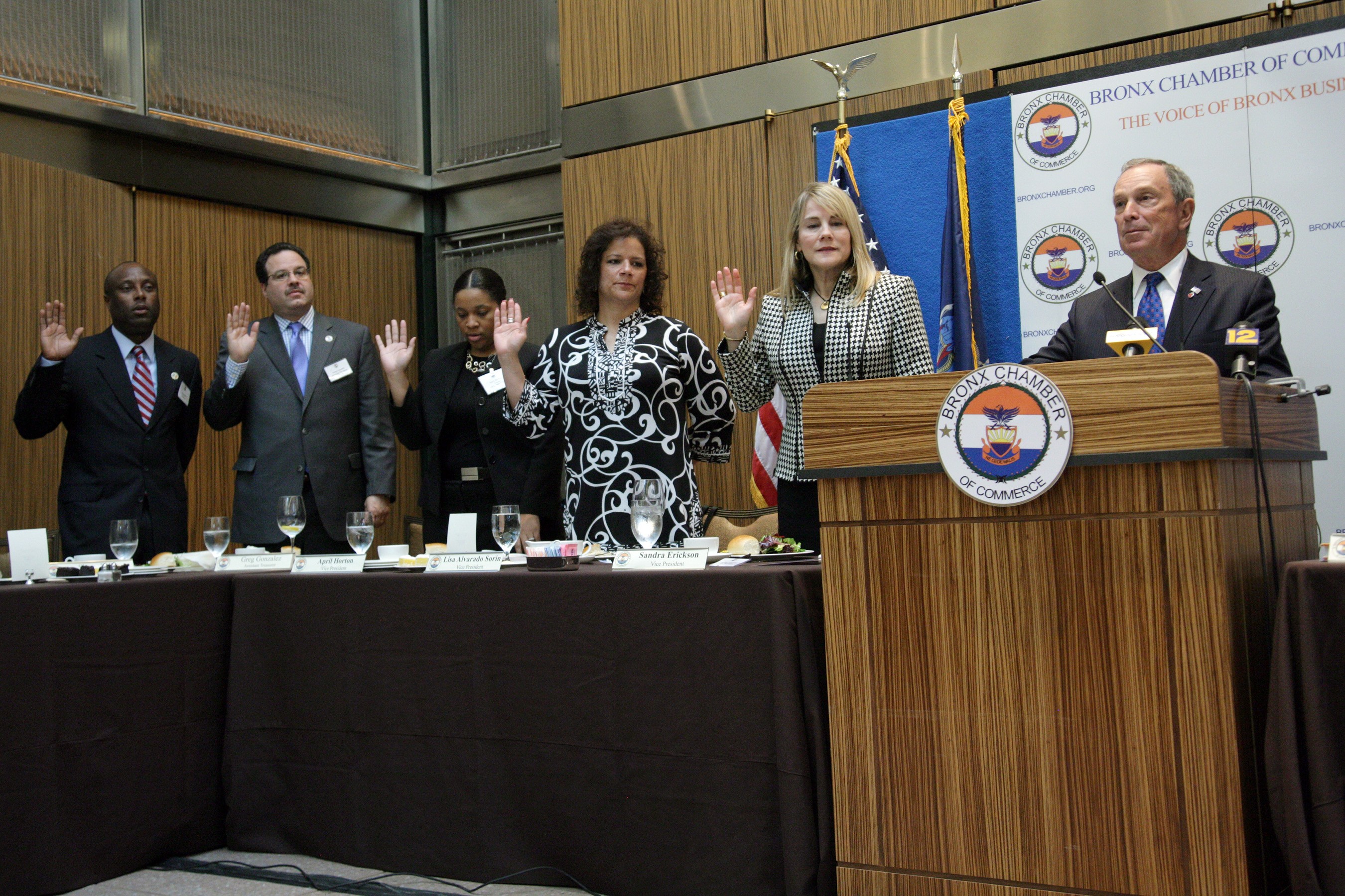 New leaders swearing-in ceremony.