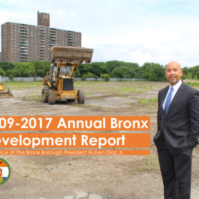 BP Diaz Releases “Bronx Annual Development Report”