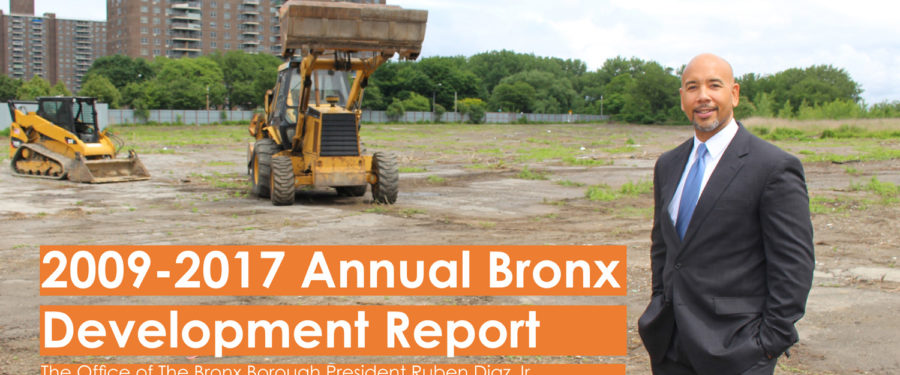 BP Diaz Releases “Bronx Annual Development Report”