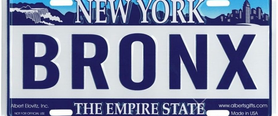 Buy Your Bronx, NY License Plate