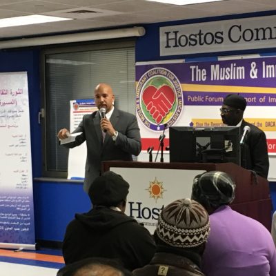 BP Diaz At A Bronx Muslim Forum