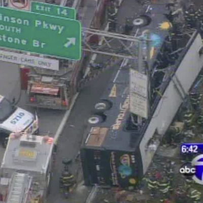 Fourteen Dead In A Horrific Bronx Tour Bus Crash