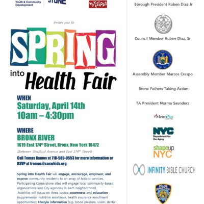 Health Fair At The Bronx River Community Center