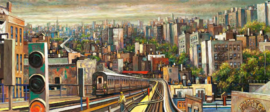 Artist’s Tribute To His Beloved Borough