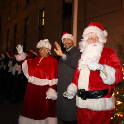 BP Diaz Hosts Annual Bronx Christmas Tree Lighting