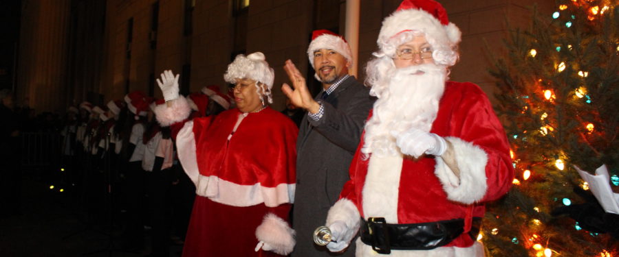 BP Diaz Hosts Annual Bronx Christmas Tree Lighting