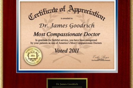 Dr. James Goodrich Of Bronx Honored As A Compassionate Doctor
