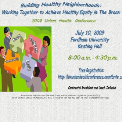Bronx Health Disparities Conference