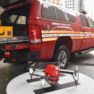 FDNY Deploys Drone To Help Fight Bronx Fire