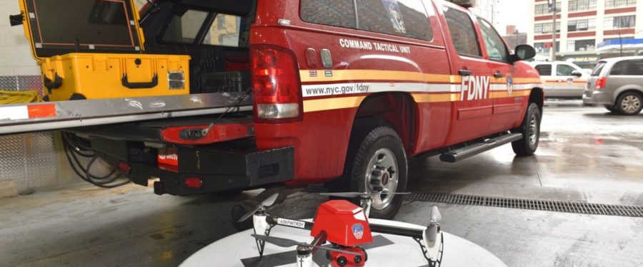 FDNY Deploys Drone To Help Fight Bronx Fire