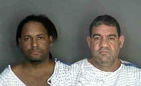 Francisco Vasquez, 38, left, and Kervin Ortiz, 54, both of Bronx
