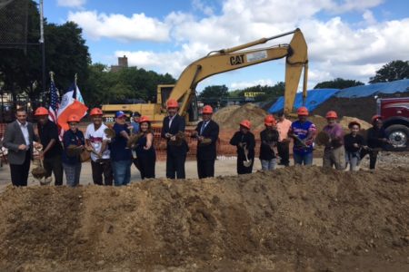 NYC Parks Breaks Ground On $3.4 Million Makeover Of Parque De Los Niños Ballfields And Running Track