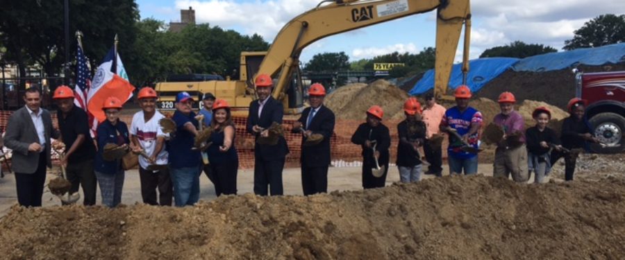 NYC Parks Breaks Ground On $3.4 Million Makeover Of Parque De Los Niños Ballfields And Running Track