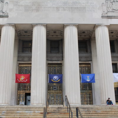 NYC Kicks Off Veterans Week By Displaying Military Service Branch Flags