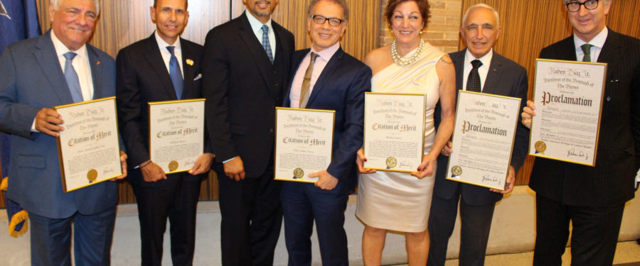 Borough President Diaz Hosts Annual Italian Heritage & Culture Celebration