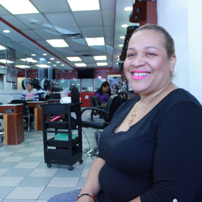 Bronx Council Candidate Corners Beauty Salon Vote