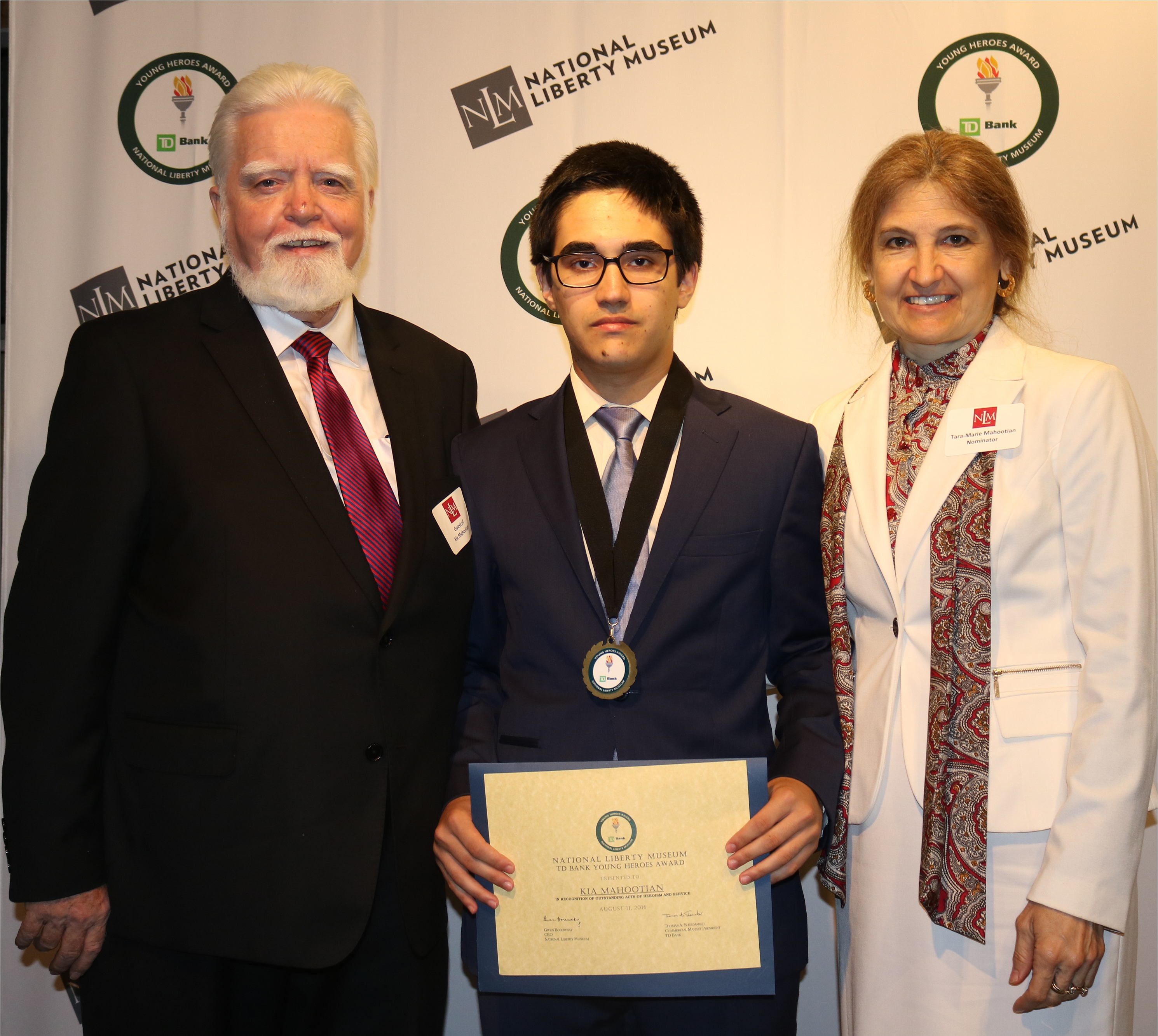 Kia Mahootian, A Bronx Teen, Won The National Young Heroes Award