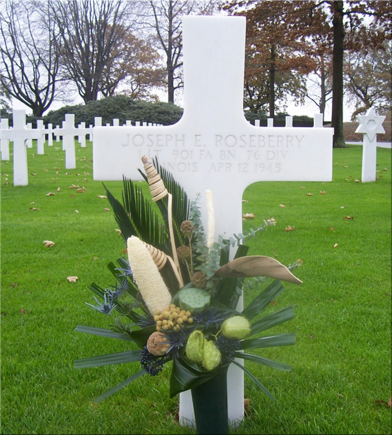 Lt. Jospeh E. Roseberry's grave