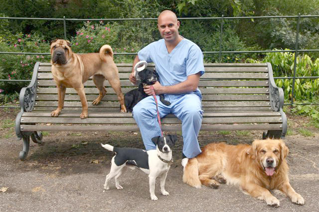 Marc Abraham and his patients.
