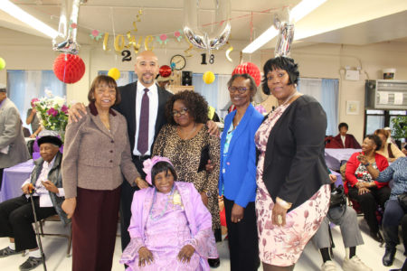 Celebrating A 102<sup>nd</sup> Birthday Party At R.A.I.N. Eastchester Neighborhood Center