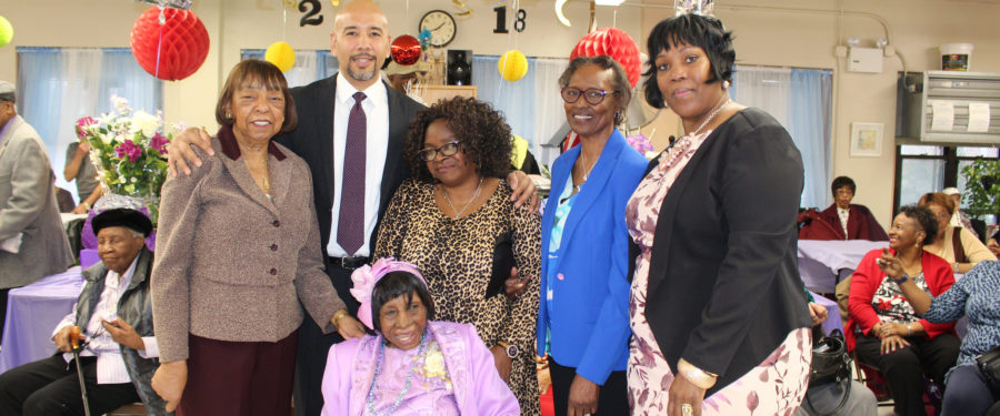 Celebrating A 102<sup>nd</sup> Birthday Party At R.A.I.N. Eastchester Neighborhood Center