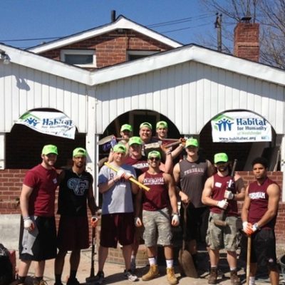 Fordham Football Participates In Community Service Events