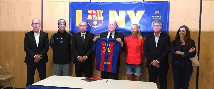 FC Barcelona Foundation Debuted Its FutbolNet NY Program