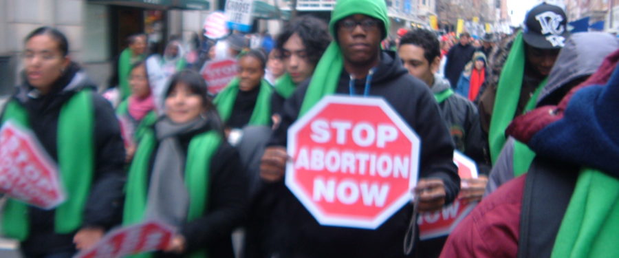 Students In The Annual March For Life