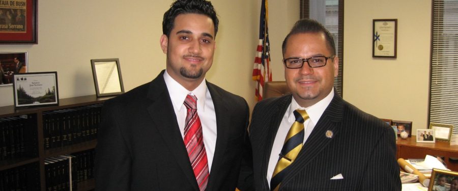 Bronx Student Interns For Sen. Serrano