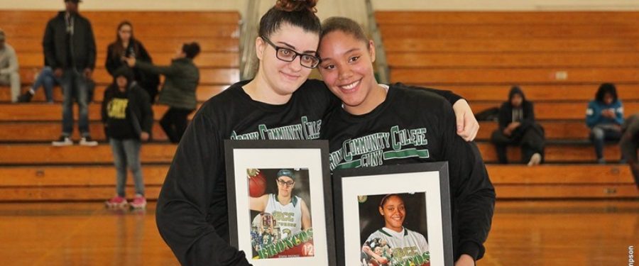 Women’s Basketball 2<sup>nd</sup> Year Players Celebrated