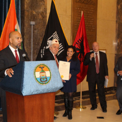 BP Diaz Hosts Albanian Heritage Celebration
