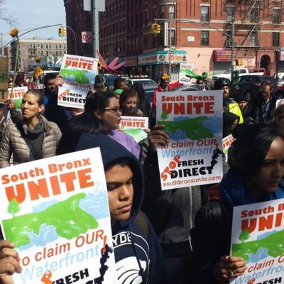 Peacefully Protesting Environmental Injustice In South Bronx