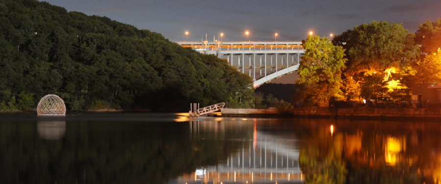 Broken Umbrellas Transform Into A Floating Art Project In Bronx