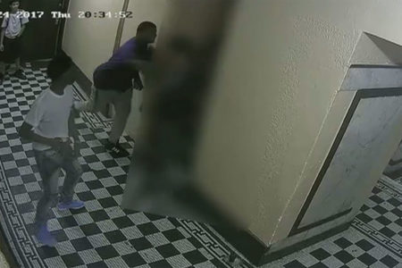 Restaurant Owner Delivering Food Sucker-Punched Coming Down The Stairs