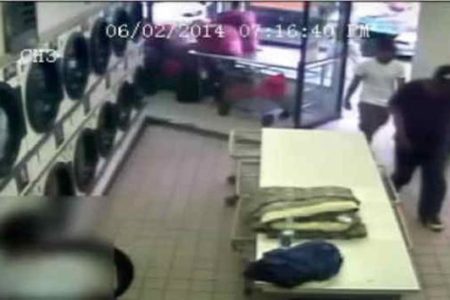 Searching For Suspects In Armed Robbery At Bronx Laundromat