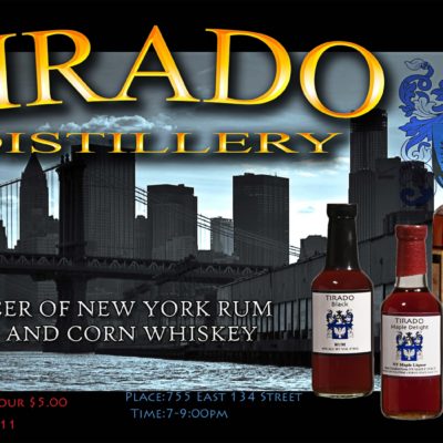 Tirado Rum Tasting & Tour Event