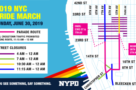 NYPD Holds Heritage Of Pride March Security Briefing